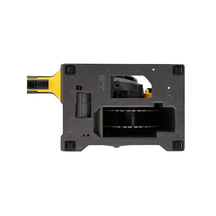 DEWALT DCG200T2-QW profil moteur sans balais et entrées d'air