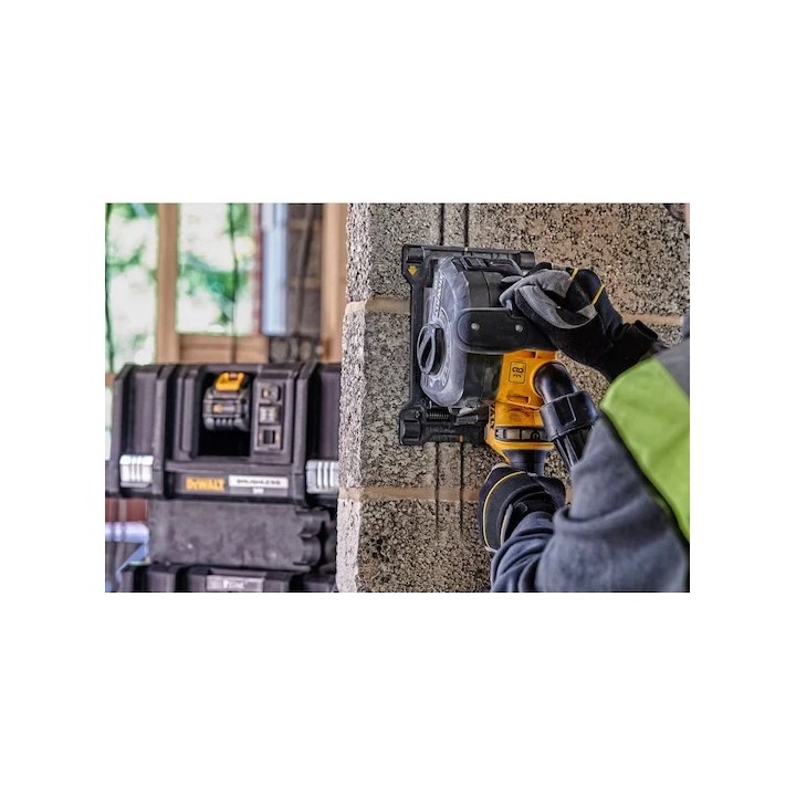 DEWALT DCG200T2-QW vue de la base et réglage de profondeur
