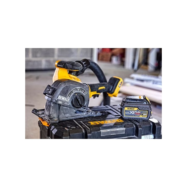 DEWALT DCG200T2-QW détail du mécanisme de réglage de la largeur