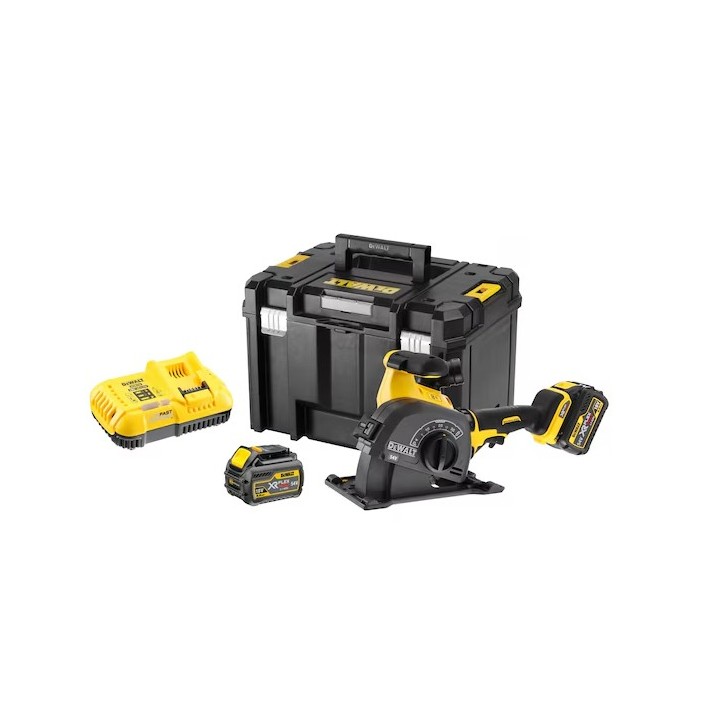 DEWALT DCG200T2-QW image en chantier avec la machine