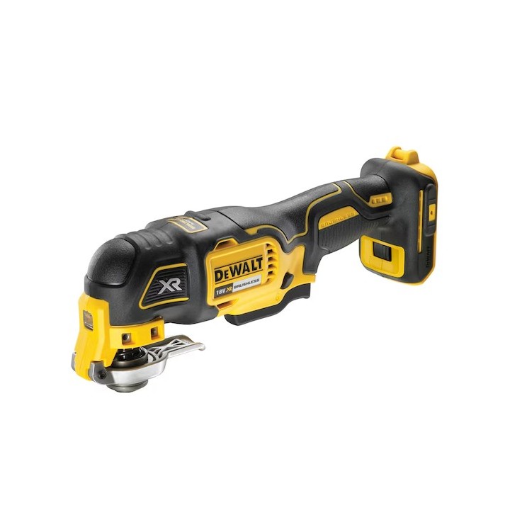 DEWALT DCS356P2-QW con platorello e accessorio montato