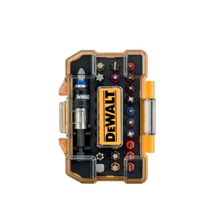 Coffret DT7969-QZ fermé pour transport et rangement compact