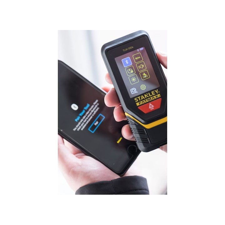 TLM 330 posé pour mesures de courte distance