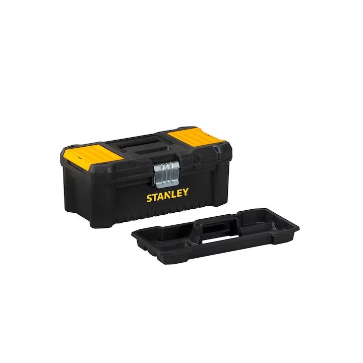 Stanley Cassetta Porta Utensili Essential - Cerniere In Metallo 320 x 188 x 132mm