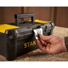 Stanley Coffre à outils Essential - Charnières métalliques 320 x 188 x 132 mm Stanley Coffre à outils Essential - Charnières métalliques 320 x 188 x 132 mm