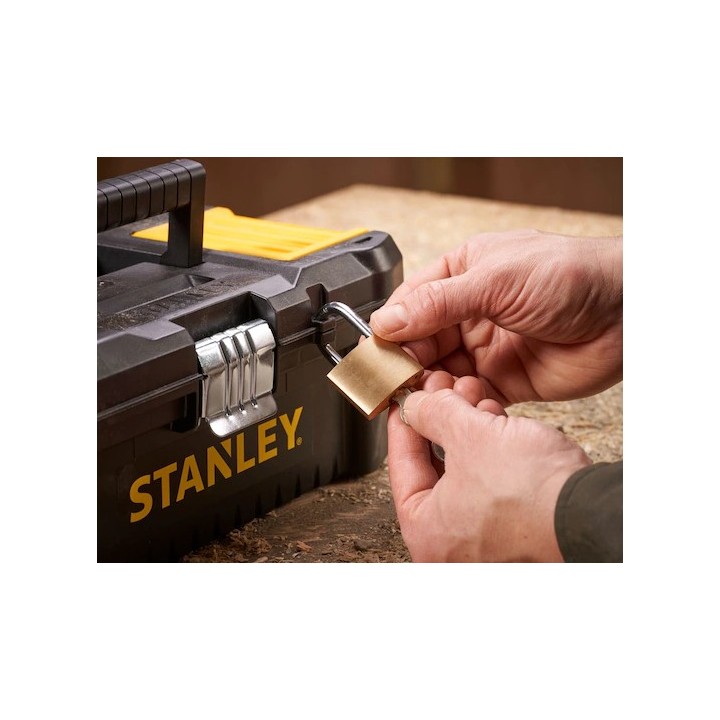 Stanley Cassetta Porta Utensili Essential - Cerniere In Metallo 320 x 188 x 132mm