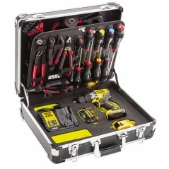 Usag+Dewalt Coffret d'entretien (74 pièces)