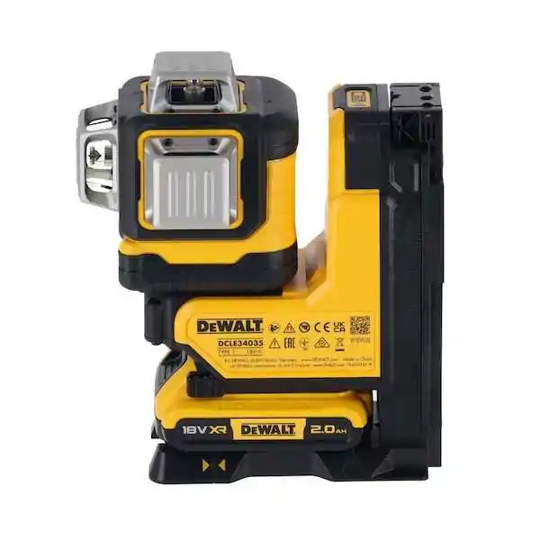 Dewalt Traceur Laser Multiligne  3 x 360° Avec Télécommande Et Faisceau Vert