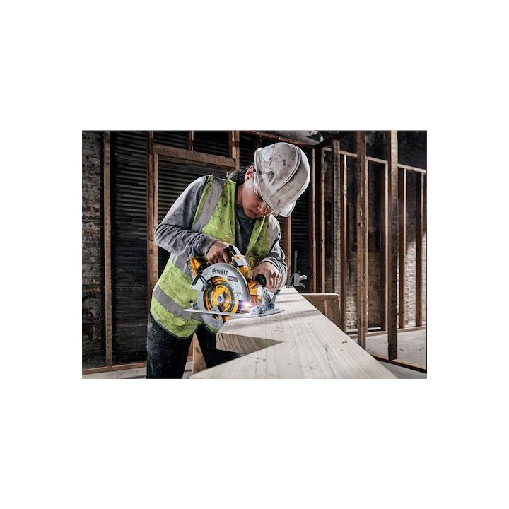 DEWALT DCS573H2T-QW leva di regolazione inclinazione e scala profondità