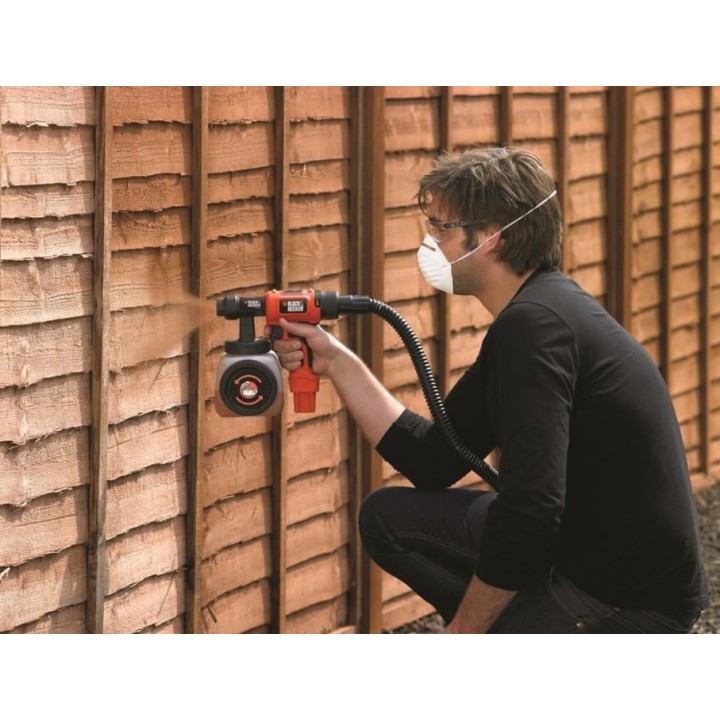 Black+Decker Pistolet pulvérisateur intérieur et extérieur