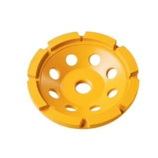 Tazza diamantata DEWALT DT3795-QZ 125 mm corona singola vista frontale
