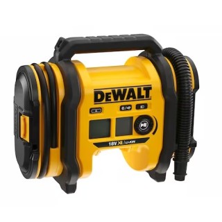 DEWALT DCC018N-XJ inflateur compact XR 18V vue avant avec poignée