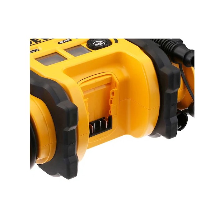 DEWALT DCC018N-XJ dettaglio custodia e accessori inclusi per stoccaggio