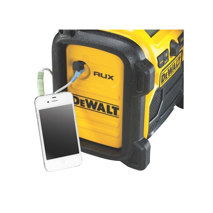 DEWALT DCR019-QW boîtier robuste avec 6 points d'impact