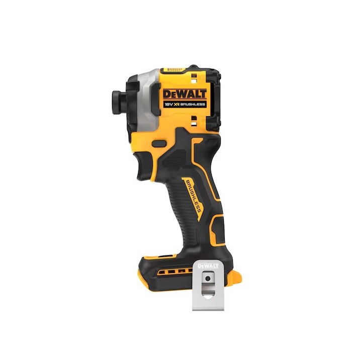 DEWALT DCF850NT-XJ vue latérale avec poignée