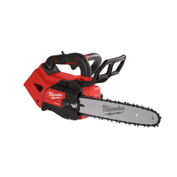 Milwaukee elettrosega vista laterale con impugnatura top handle