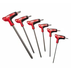 Usag Jeu de 6 clés mâles avec profil hexagonal spécial X-Grip et manche bi-matière
