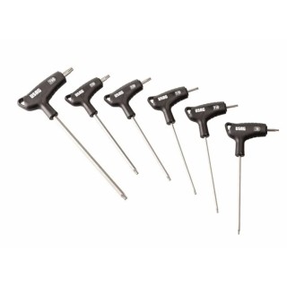 Jeu de 6 clés mâles Usag avec profil spécial X-Grip TORX® et manche bi-matière