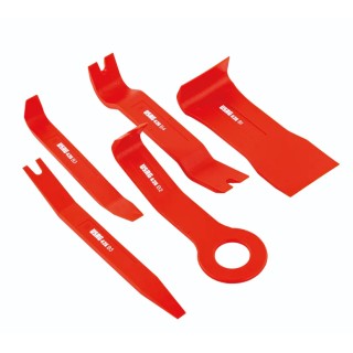 Kit USAG 426 B/S5 cinque utensili per smontaggio componenti in plastica vista frontale