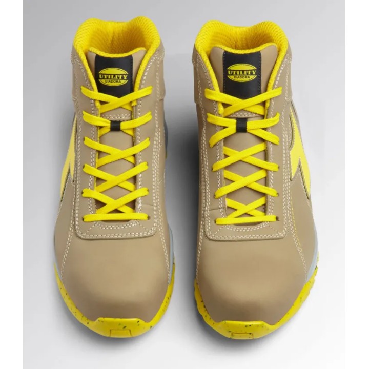 Suola FO HRO SR in nitrile della Diadora GLOVE MDS MID