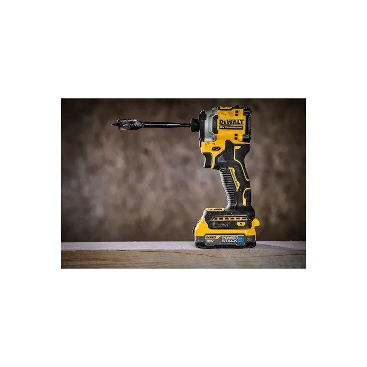 Visseuse à chocs DEWALT XR 18 V montrant le sélecteur de mode et la gâchette