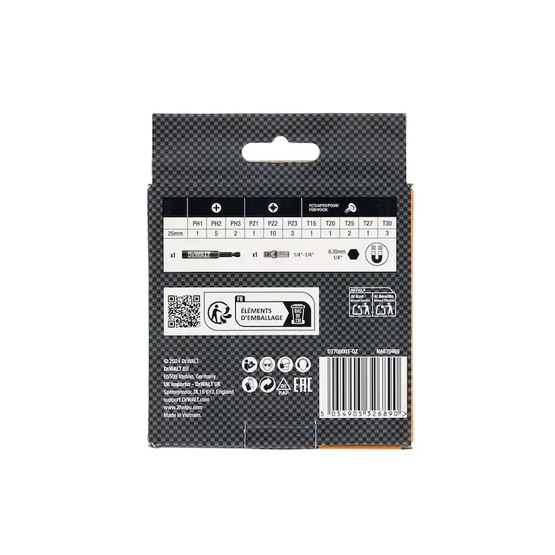 Jeu de tournevis Dewalt FLEXTORQ - McLaren