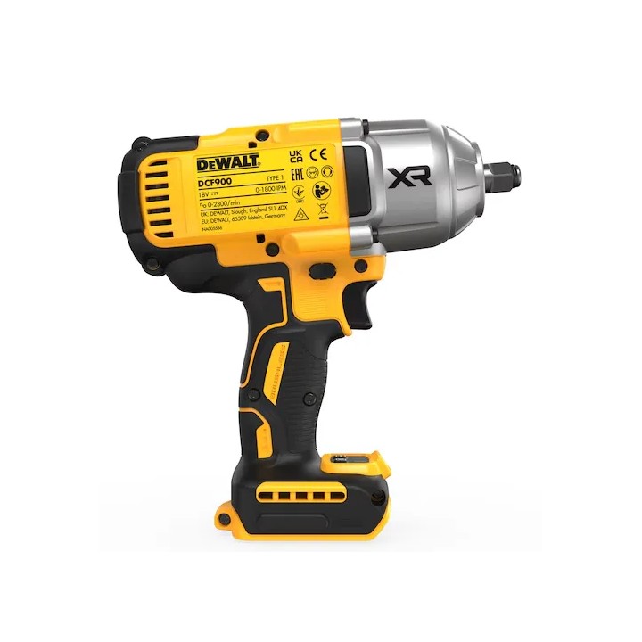 Détail de l'embout carré 1/2" de la visseuse DEWALT