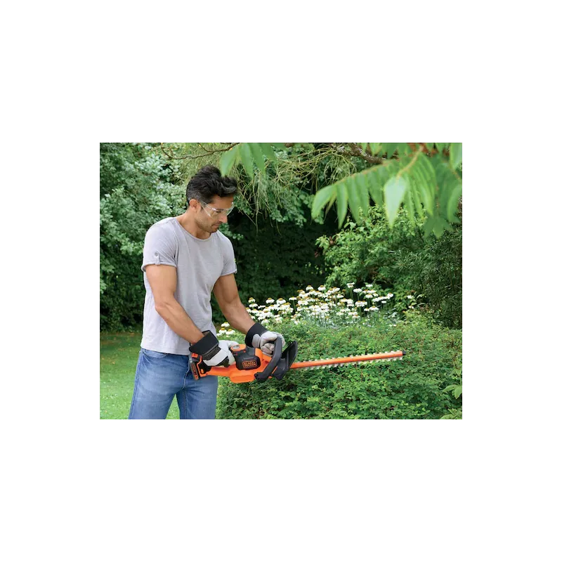 Taille-haie Black+Decker 18 V - Appareil sans batterie ni chargeur