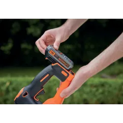 Black+Decker Tagliasiepi 18V - unità senza batteria e caricabatterie