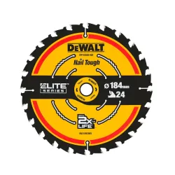 Dewalt LAMA CIRCOLARE ELITE - Lama Circolare Extreme 184x16x24 denti