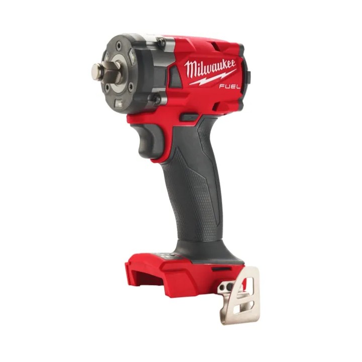 Dettaglio corpo compatto dell'avvitatore M18 FUEL lunghezza 124 mm