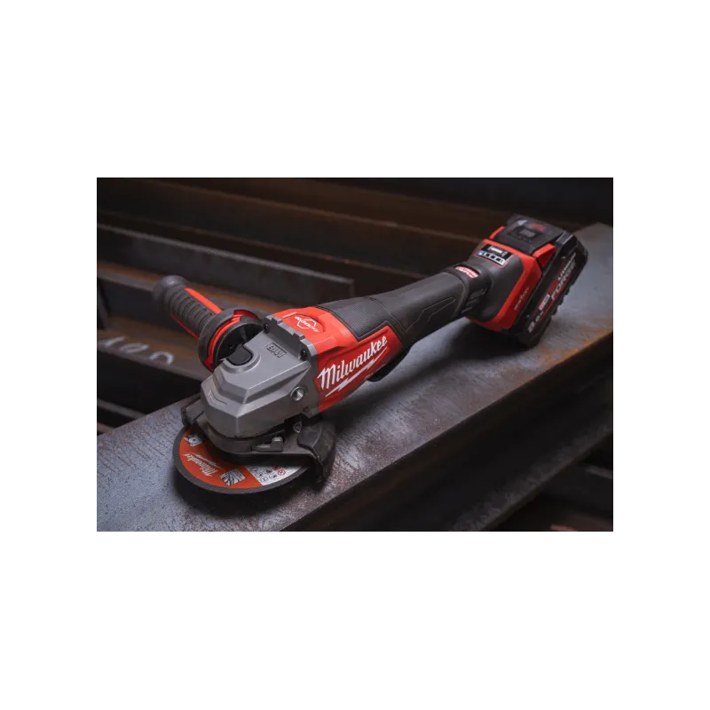 Meuleuse d'angle haute performance à vitesse réglable Milwaukee M18 FUEL™ 125 mm avec démarrage à palette et ONE-KEY™ Meuleuse d'angle haute performance à vitesse réglable Milwaukee M18 FUEL™ 125 mm avec démarrage à palette et ONE-KEY™
