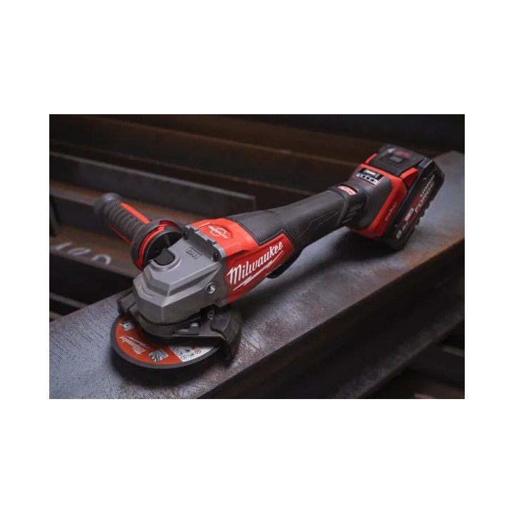 Meuleuse M18 FUEL 125 mm avec système FIXTEC pour changement de disque sans outil