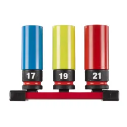 Douilles caoutchoutées Milwaukee 1/2"