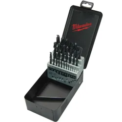 Milwaukee Cassetta Punte Per Trapano In HSS-R 25pz