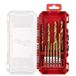 Pointes métalliques Milwaukee HSS-G TITANE SHOCKWAVE
