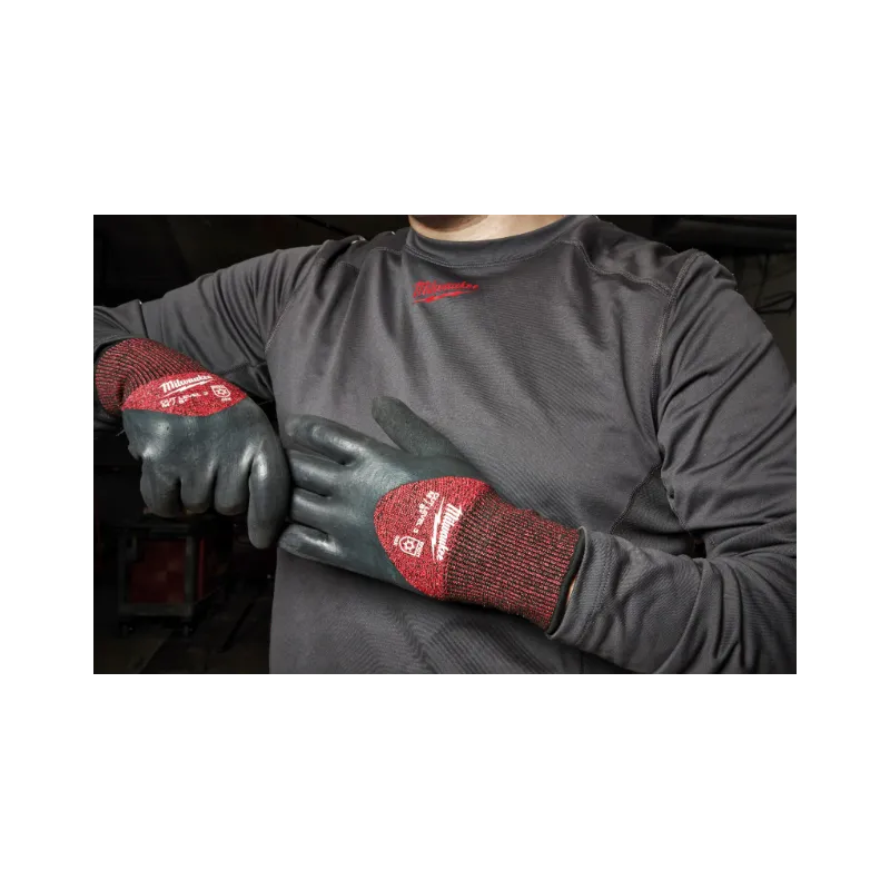 Gants d'hiver enduits de latex Milwaukee Gants d'hiver enduits de latex Milwaukee