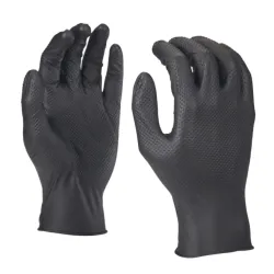 Gants jetables en nitrile Milwaukee, 50 pièces
