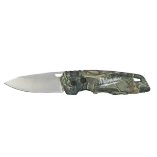 Couteau de sport pliant Milwaukee en camouflage