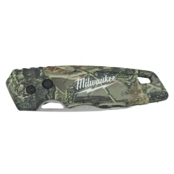 Couteau de sport pliant Milwaukee en camouflage