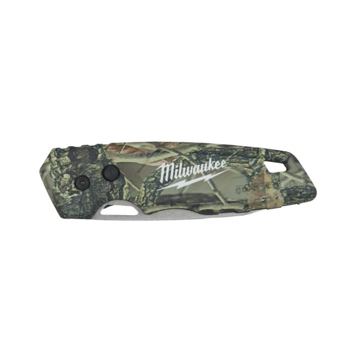 Couteau de sport pliant Milwaukee en camouflage