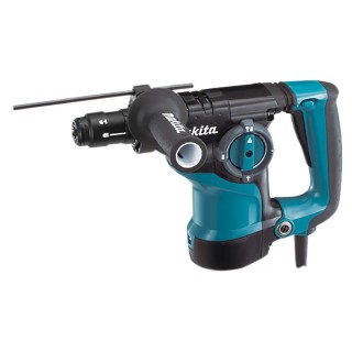 Makita HR2811F perceuse à percussion SDS‑Plus 800 W vue latérale avec poignée