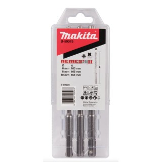 Makita Set 3 Pezzi Punte SDS-PLUS  (6/8/10mm)