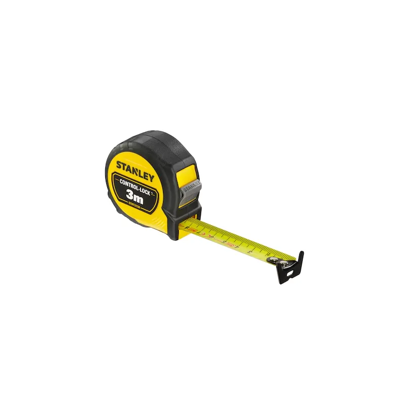 Stanley Flessometro STANLEY® CONTROL-LOCK™ 3 metri (larghezza nastro 19 mm)
