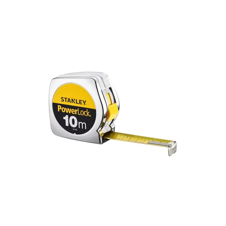 Stanley Powerlock - Cassa in Materiale Sintetico 10m