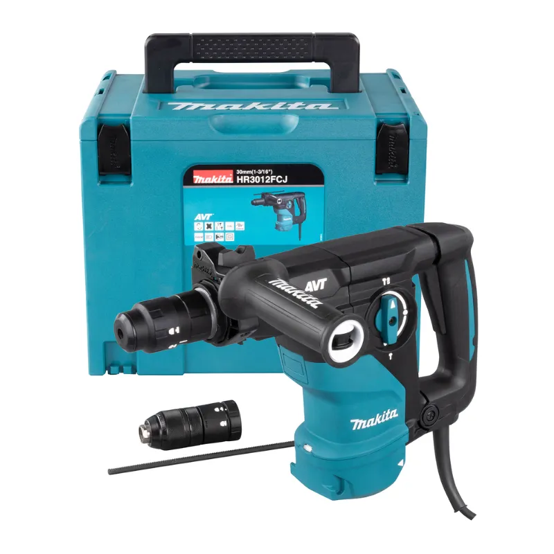 Marteau perforateur professionnel Makita à trois modes avec mandrin à changement rapide Marteau perforateur professionnel Makita à trois modes avec mandrin à changement rapide