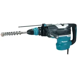 Marteau perforateur combiné compatible Makita SDS-Max 52 mm - AVT - 2 fonctions