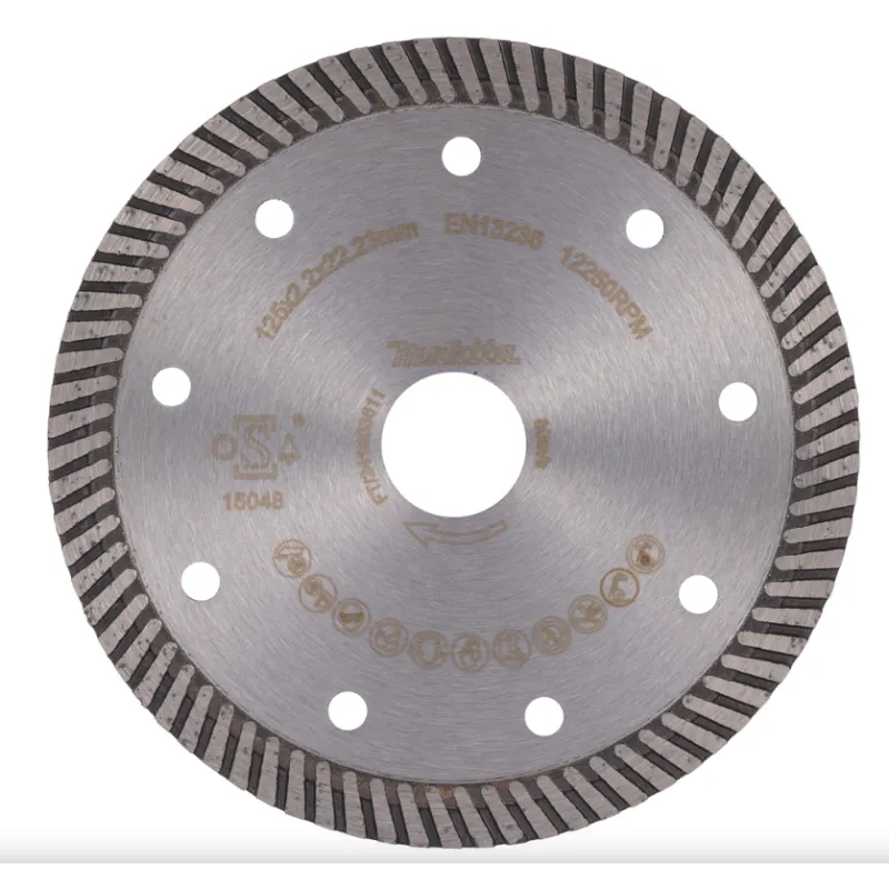 Disque diamanté ondulé Makita Diamak pour marbre et granit 125 x 22,23