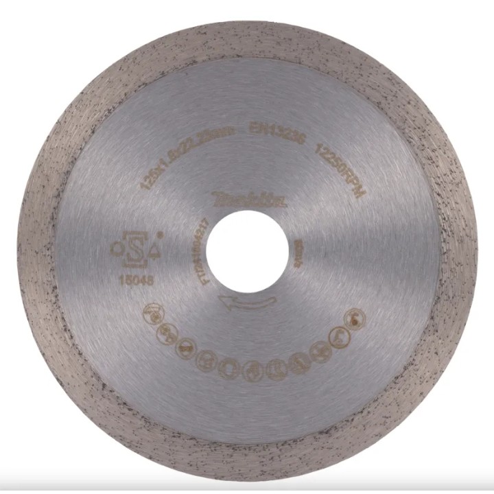 Disque diamanté Makita Diamak à couronne continue pour carrelage 125 x 22,23