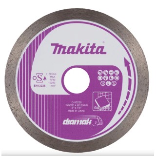 Disque diamanté Makita Diamak à couronne continue pour carrelage 125 x 22,23